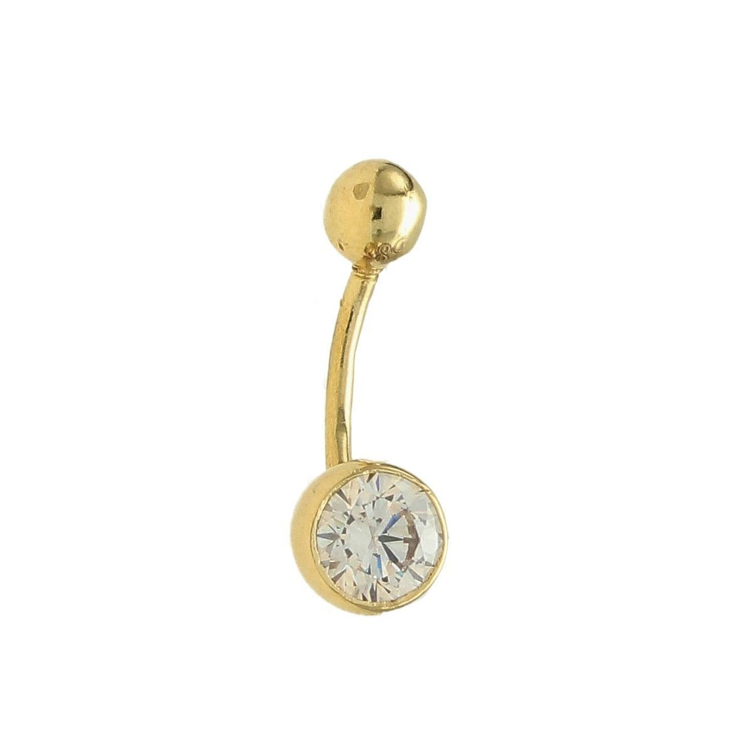 Kolczyk złoty do pępka 585 KL 293 585.jpg